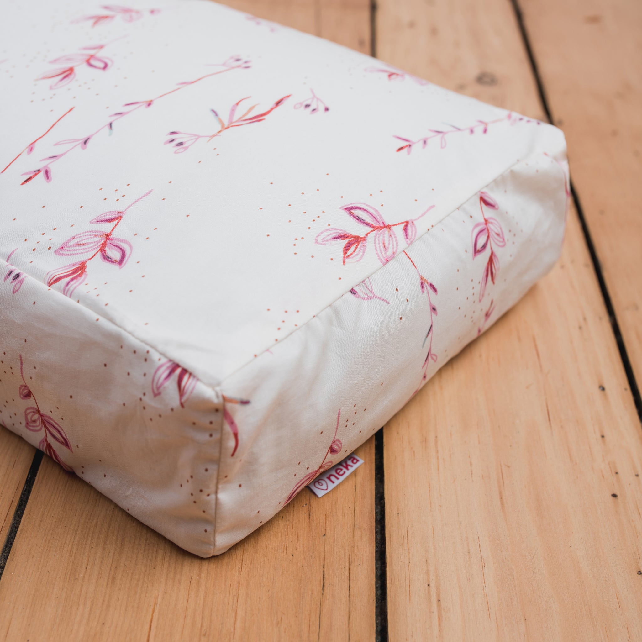 Coussin De Yoga Méditation Body & Mind - Housse Lavable 19cm Hauteur - Rembourrage Respirant